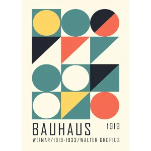 Bauhaus geométrico tuques