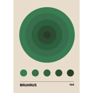 Bauhaus circulo verde