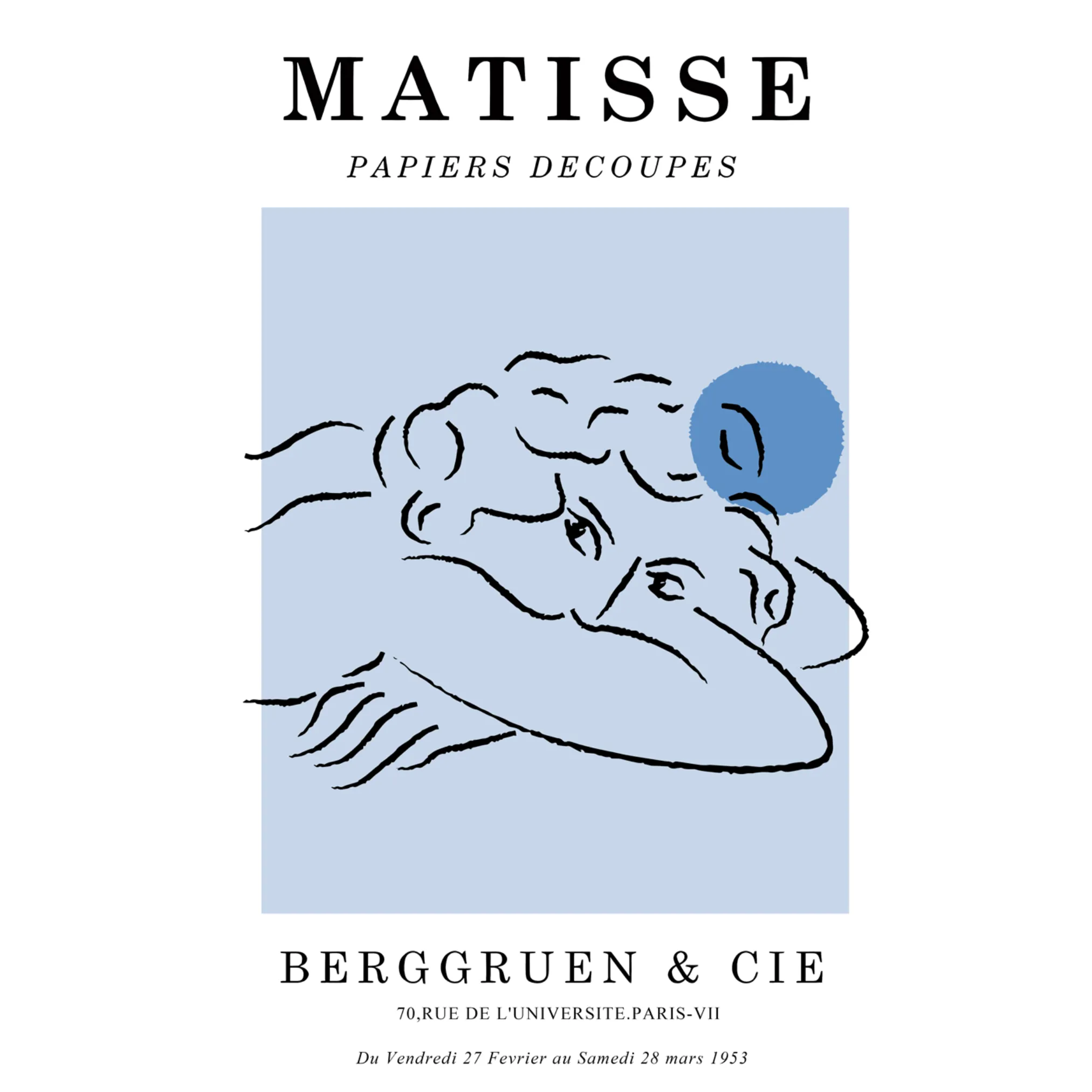 Matisse mujer celeste