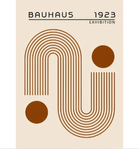 Bauhaus 1919 marrón