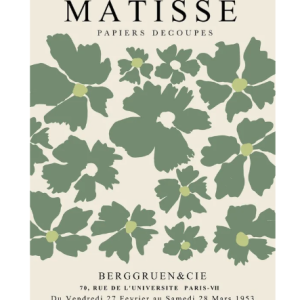 Matisse flores verdes